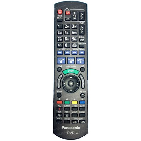 PANASONIC N2QAYB000479 Digital Video Recorder Remote Control