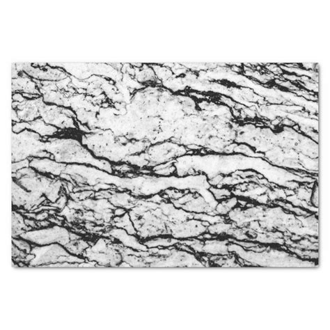 Black and White Intricate Marble Stone Pattern Tissue Paper | Zazzle.com | Stone pattern, Marble ...