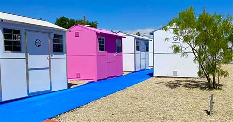 in Los Angeles, these mini-houses welcome the homeless - Archyworldys