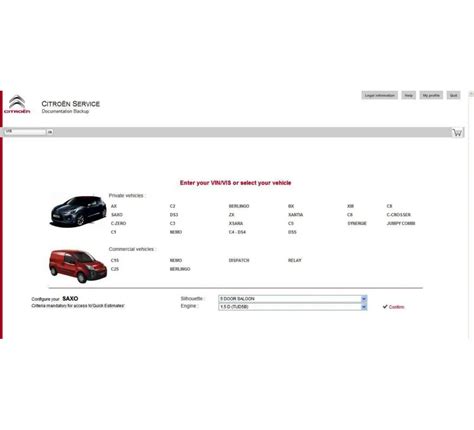 CITROEN PARTS CATALOG + SERVICE / REPAIR 2013