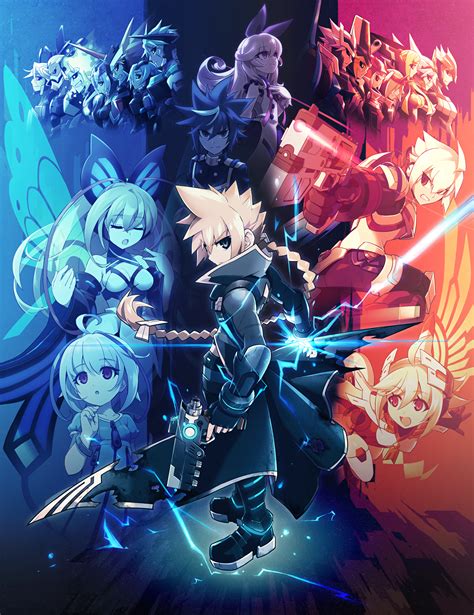 Azure Striker Gunvolt: Striker Pack HD Wallpapers - Wallpaper Cave