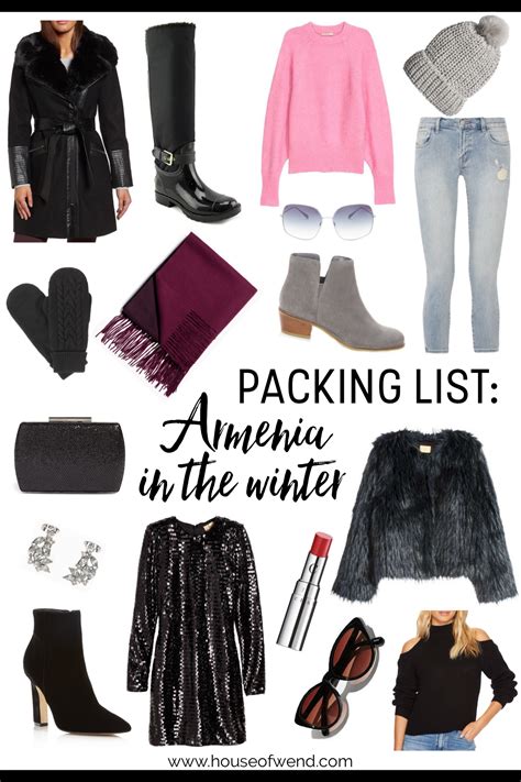 Packing list for Armenia in the winter • HOUSE OF WEND