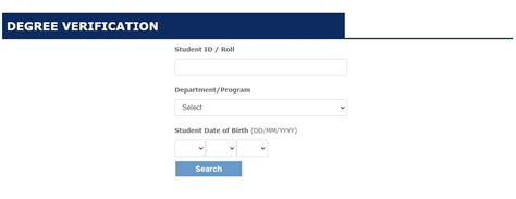 The University of Comilla Certificate Verification