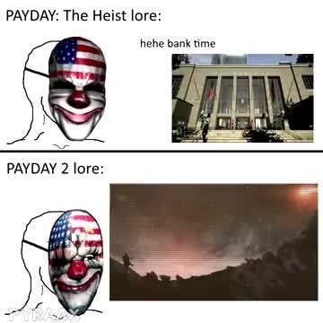 Found on iFunny | Payday 2, Payday, Payday the heist