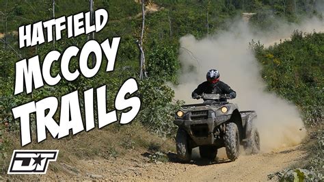 Riding ATVs and UTVs On The NORTHERN Hatfield McCoy Trail Network - YouTube