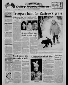 Fairbanks Daily News Miner Archives, Mar 24, 1991, p. 1