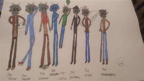 The characters from Run 3 by Hetalia0604 on DeviantArt