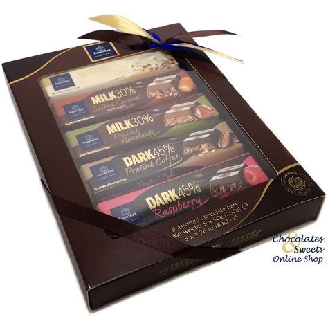 Chocolate Bars 5-Pack - Leonidas Online Shop Gistel - Fresh Belgian Chocolates & Delicacies