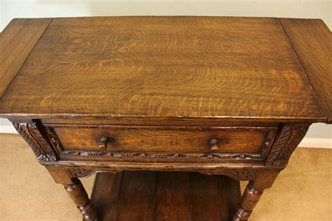 Antique Oak Side Table - Antiques Atlas