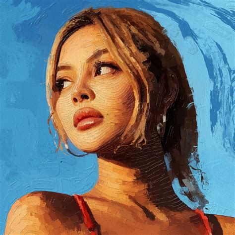 My Project in Portrait Painting: Lily Maymac - Portrait of an Eternal Beauty by Rod Lovell ...