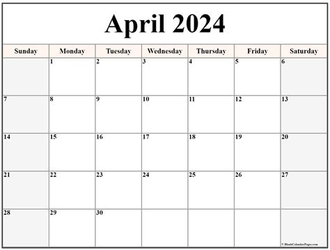 April 2024 calendar | free printable calendars