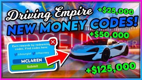 Driving Empire Codes 2021 Roblox Driving Empire Codes