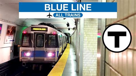 MBTA Blue Line Rides and Views - YouTube