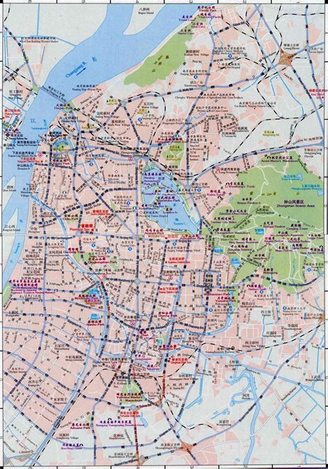 Nanjing China Map - Maps of Nanjing