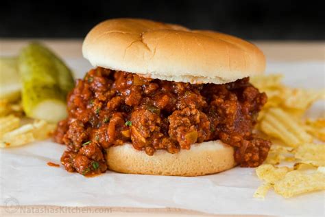 The BEST Sloppy Joe Recipe - NatashasKitchen.com