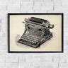 Antique Typewriter Poster – Kuriosis