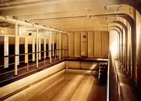 Inside Titanic's Swimming Pool - Real Photos, Restrictions, and Design - Emma Cruises