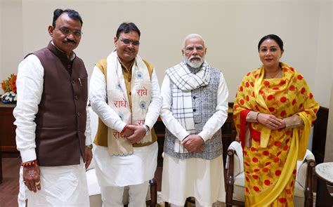 Rajasthan CM and Deputy CMs call on PM | Prime Minister of India