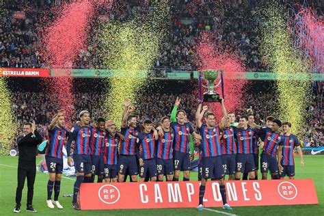 PHOTO GALLERY: Barcelona players celebrate Spain La Liga 2023 trophy - Multimedia - Ahram Online