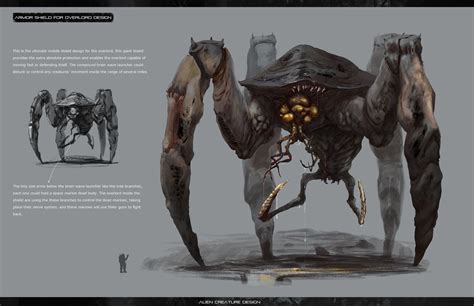 Alien Bugs design 04, longque Chen on ArtStation at https://www.artstation.com/artwork/OLJDb ...