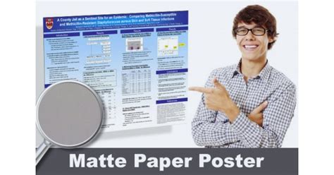 Matte Paper Poster Printing | Scientific Matte Poster Printing | Medical Research Matte Poster ...