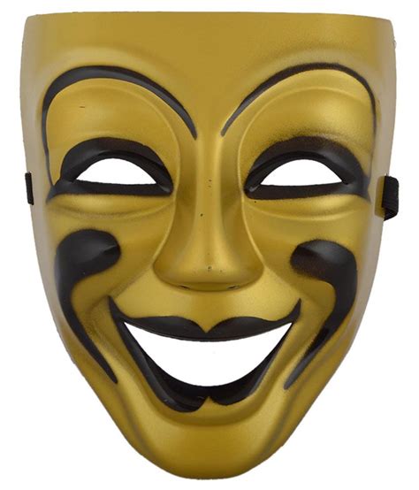 Celebration Kingdom Golden Smiling Mask (green) - Buy Celebration ...