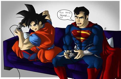 20 Goku Vs. Superman Comics That Will Leave You Laughing