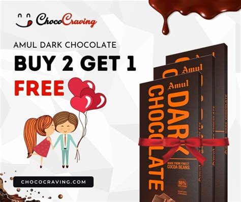 Amul Dark Chocolate Bar - 150g Buy 2 Get 1 Free | Choco Craving