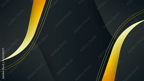 black gold professional business card template design Stock Vector | Adobe Stock