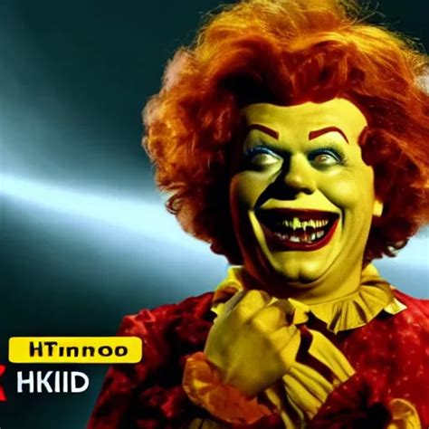 stunning awe inspiring ronald mcdonald horror movie,, | Stable Diffusion | OpenArt