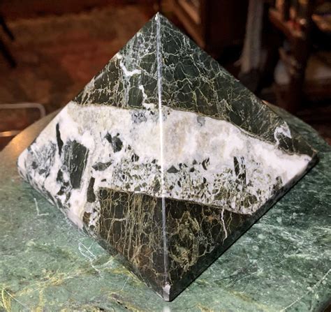 Carved Granite Pyramid | Collectors Weekly