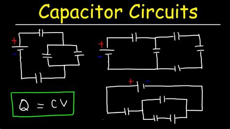 Circuit Diagram Of 2 Capacitors In Series