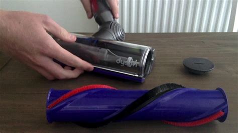 Dyson V8 - Cleaning the Brushbar - YouTube