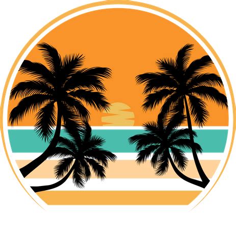 Best Beach Illustration download in PNG & Vector format