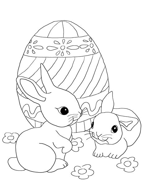 Free Easter Coloring Pages for Kids: High Printing Quality