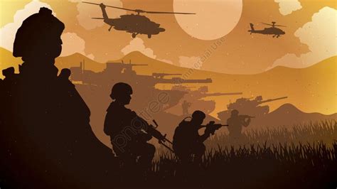 Cartoon Battlefield Background