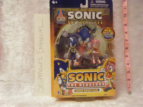 Sonic & Amy Comic Book Pack [SEGA Jazwares Archie 207]