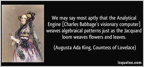 Augusta Ada King, Countess of Lovelace | Ada lovelace quotes, Image ...