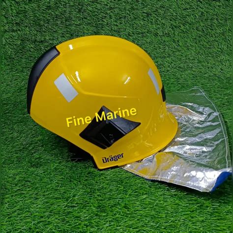 DRAGER HPS 6200 Fire Fighting Helmet For Repented Size 50/64 Up-Gf ...
