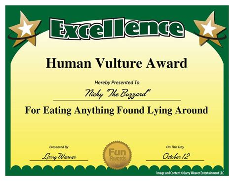 Funny Employee Awards - Top 10 List | Funny employee awards, Funny office awards, Employee awards