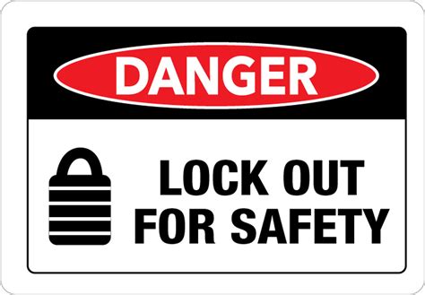 Free Printable Lockout Tagout Signs