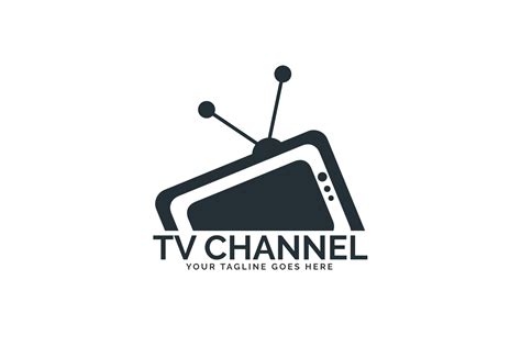 TV Channel Logo Design. (245551) | Logos | Design Bundles