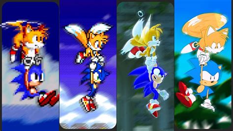 Tails Lifting Sonic Evolution - YouTube