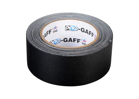 2" Black Gaff Tape - Production Junction