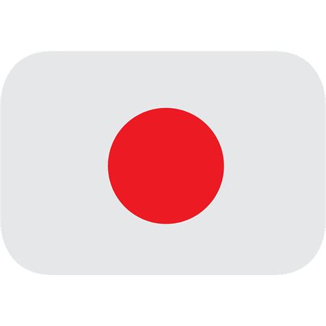 Japan flag emoji clipart. Free download transparent .PNG | Creazilla