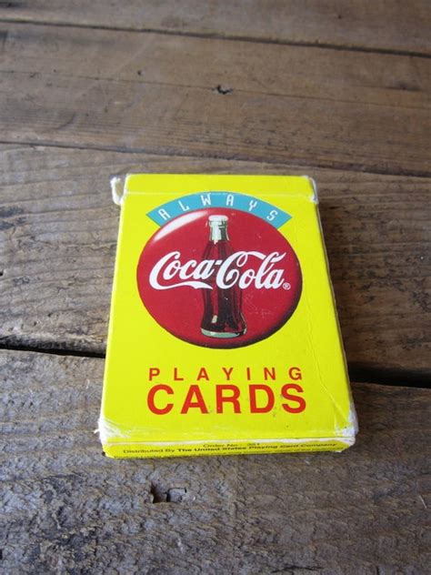 Items similar to Vintage Coca Cola Playing Cards 1994 on Etsy