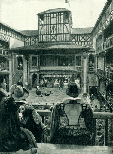 The Fortune Theatre, one of the Elizabethan playhouses stock image | Look and Learn