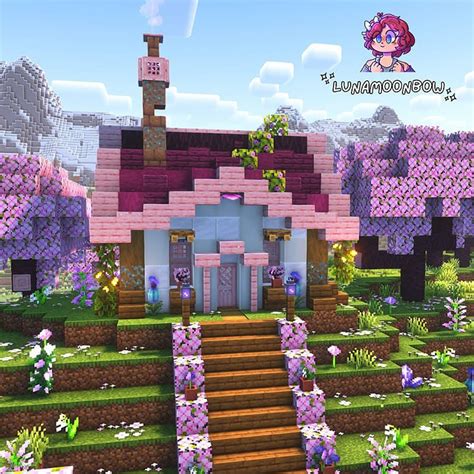 20 Minecraft Cherry Blossom Builds - Mom's Got the Stuff