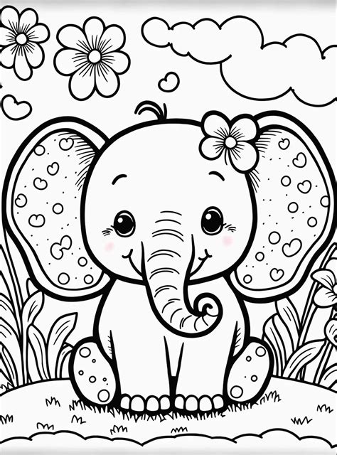 20 Free and Easy Coloring Pages for Kids - Free Printable 2024