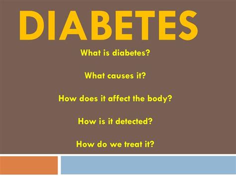 PPT - DIABETES PowerPoint Presentation, free download - ID:5225234